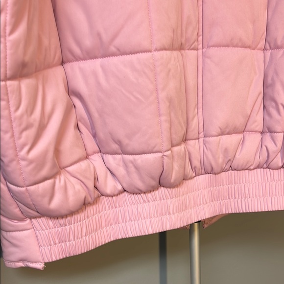 Avec Les Filled Pink Quilted Women's Jacket - Picture 8 of 9